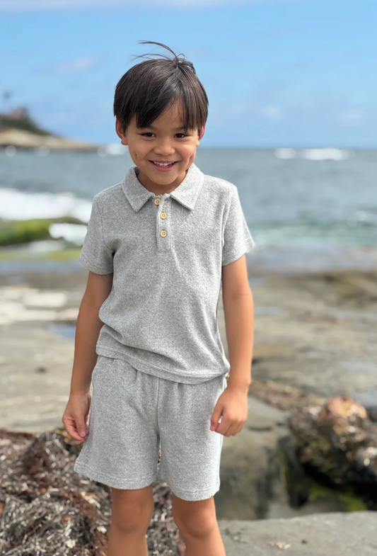 Magwan Terry Shorts- gray