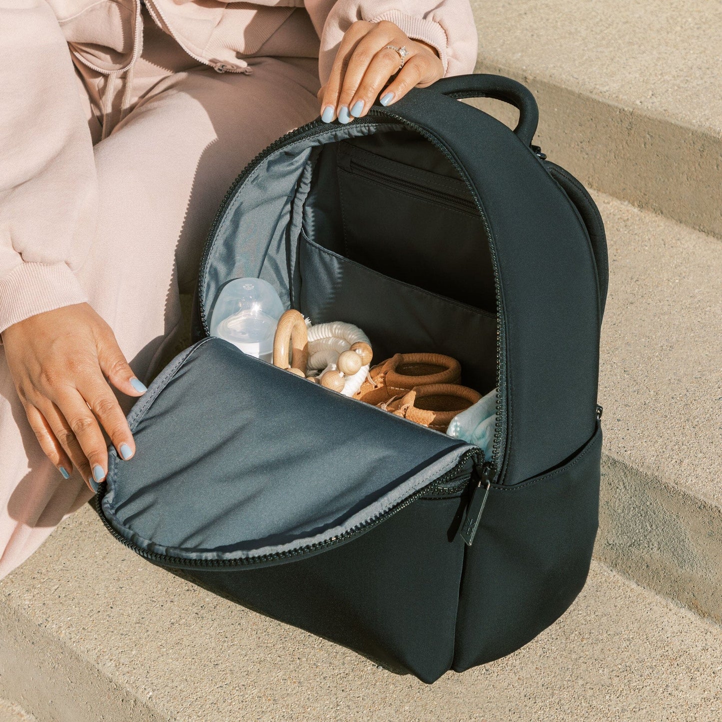 Ebony Seoul City Diaper Bag