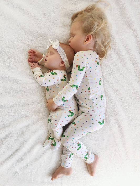 Caterpillar | Organic Zipper Romper