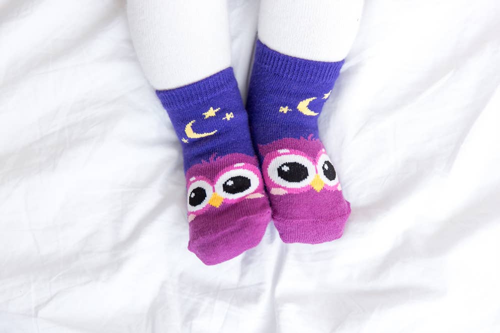 Owl Zoo Animal Socks