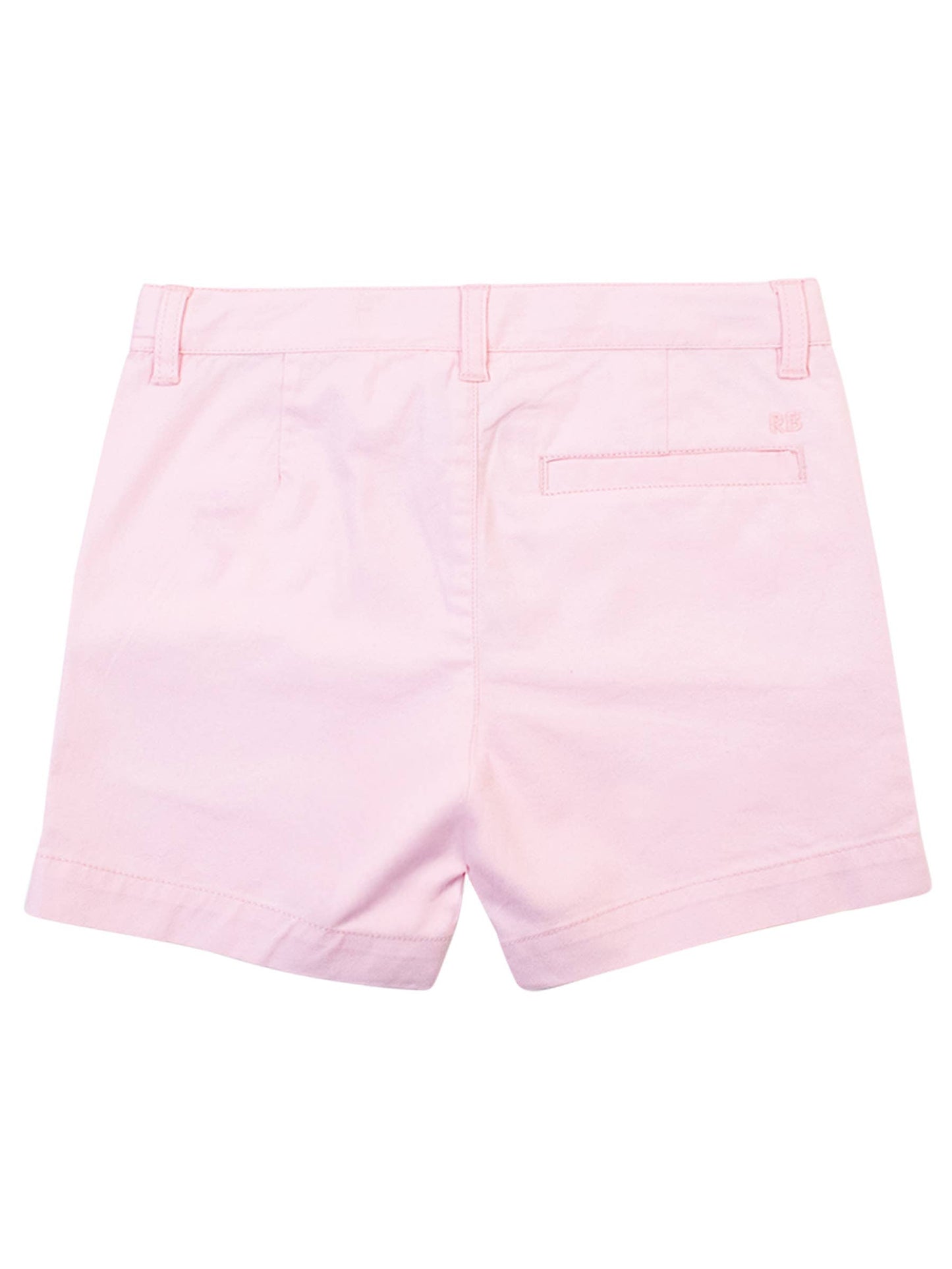 Boys Pink Stretch Chino Shorts