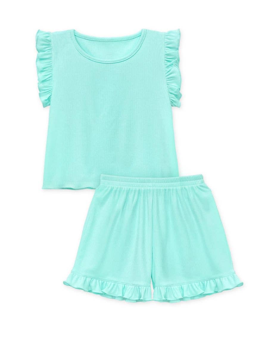 Two Piece Ruffle Set