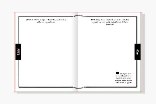 Draw With Mom 2! (Kids Doodle Coloring Book)