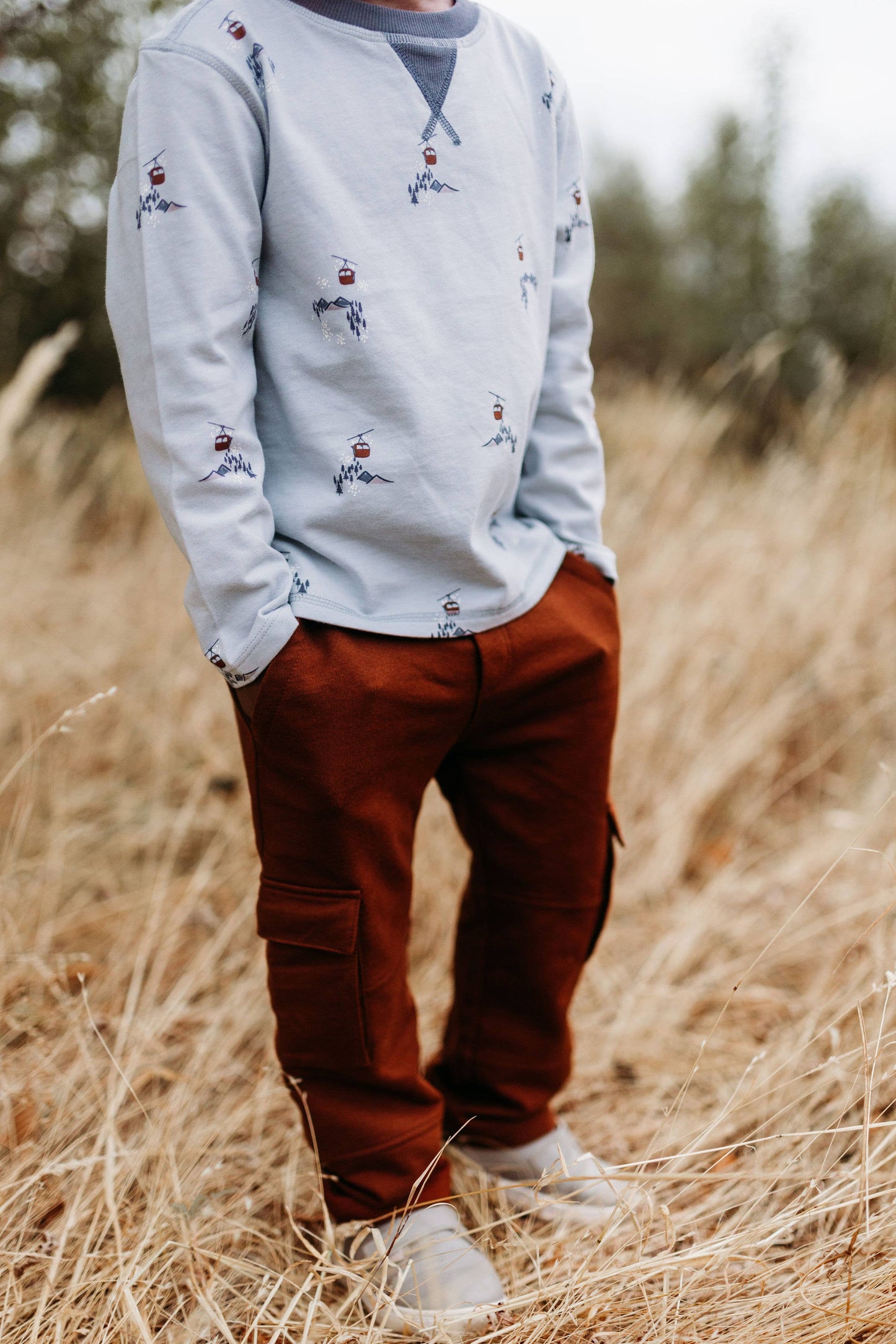 Patch Tee- Fall Glacier Gondolas