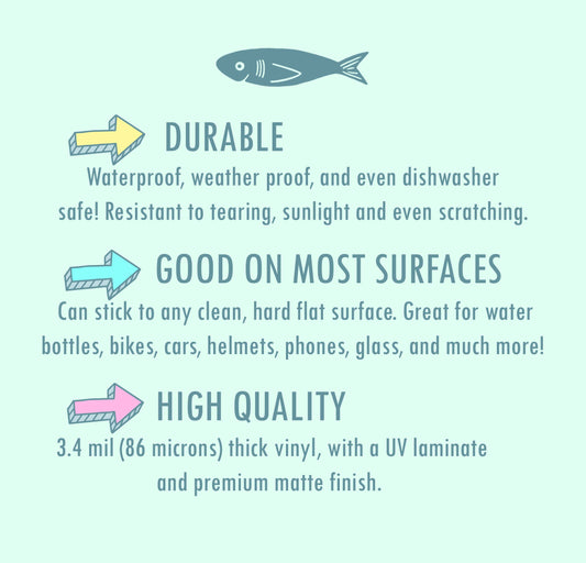 Sloth Party Animal, Funny Tree Hugger, Slow Vinyl Sticker