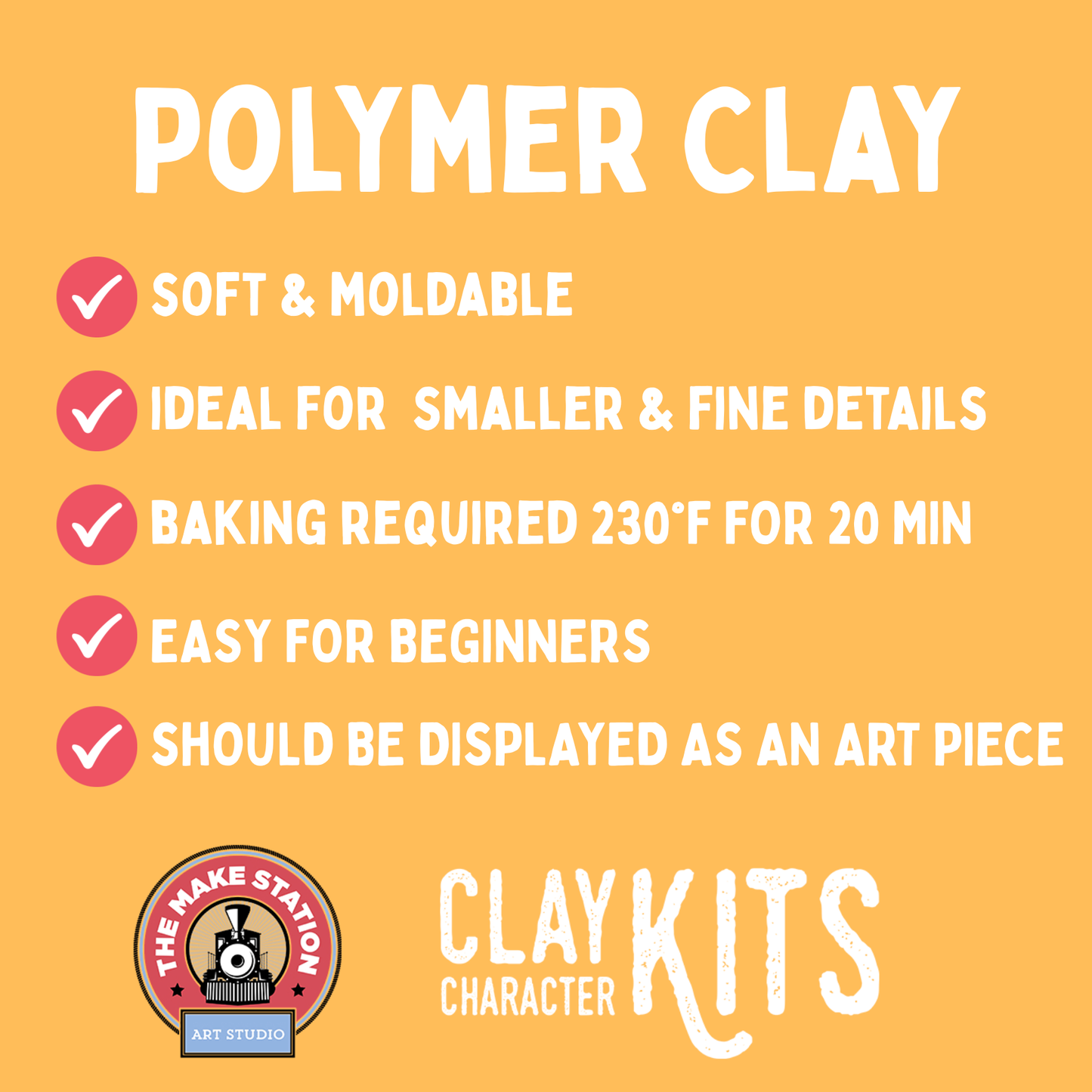 Cow DIY Polymer Clay Kit | Arts & Craft Kit