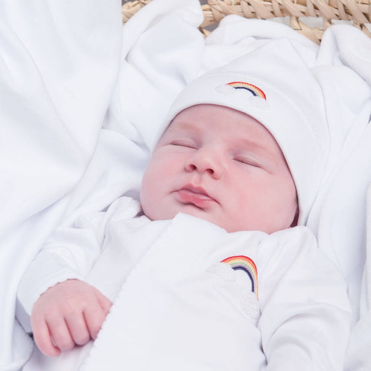 Our Rainbow Baby Footie