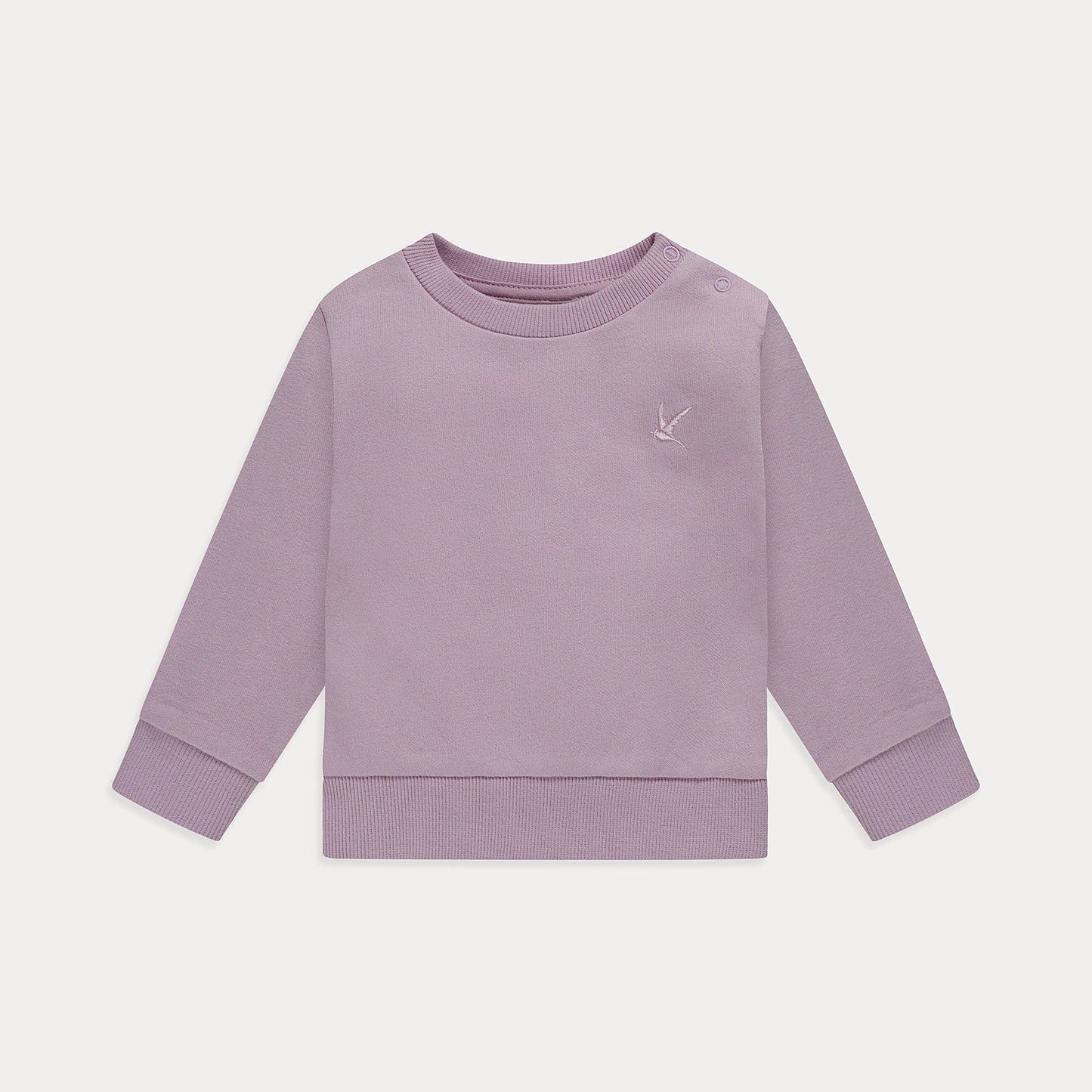 Fleece Cotton Crewneck Infant Sweatshirt