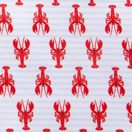 Lil' Snappers Print Zip Footie