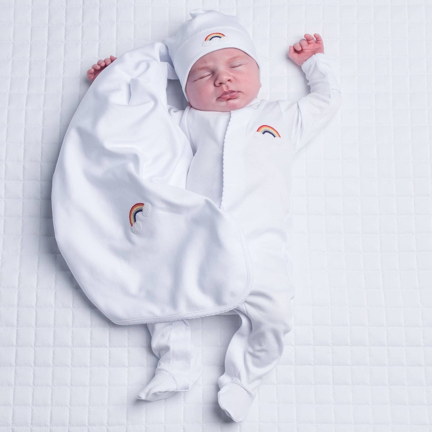 Our Rainbow Baby Footie
