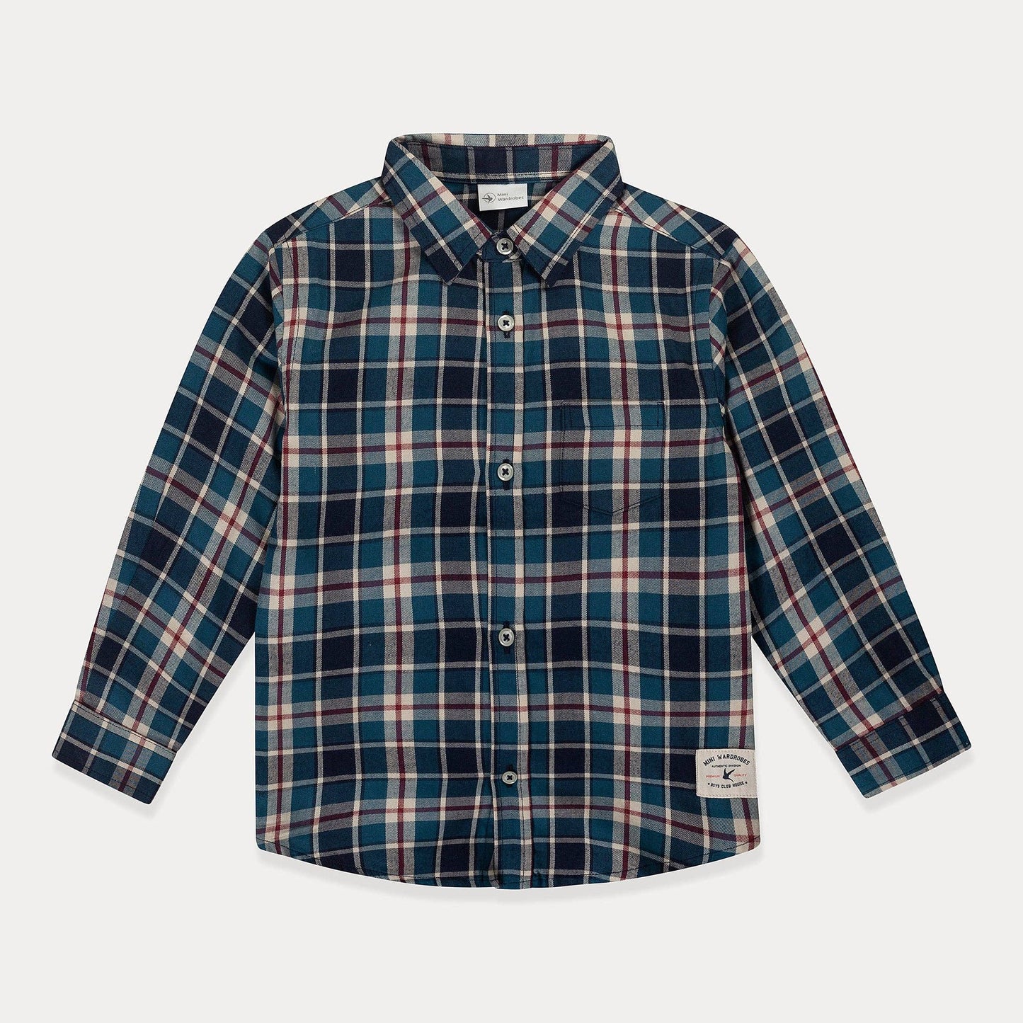Toddler Plaid Shirt, Boys Button Down Shirt, Toddler Boy Dress Shirt