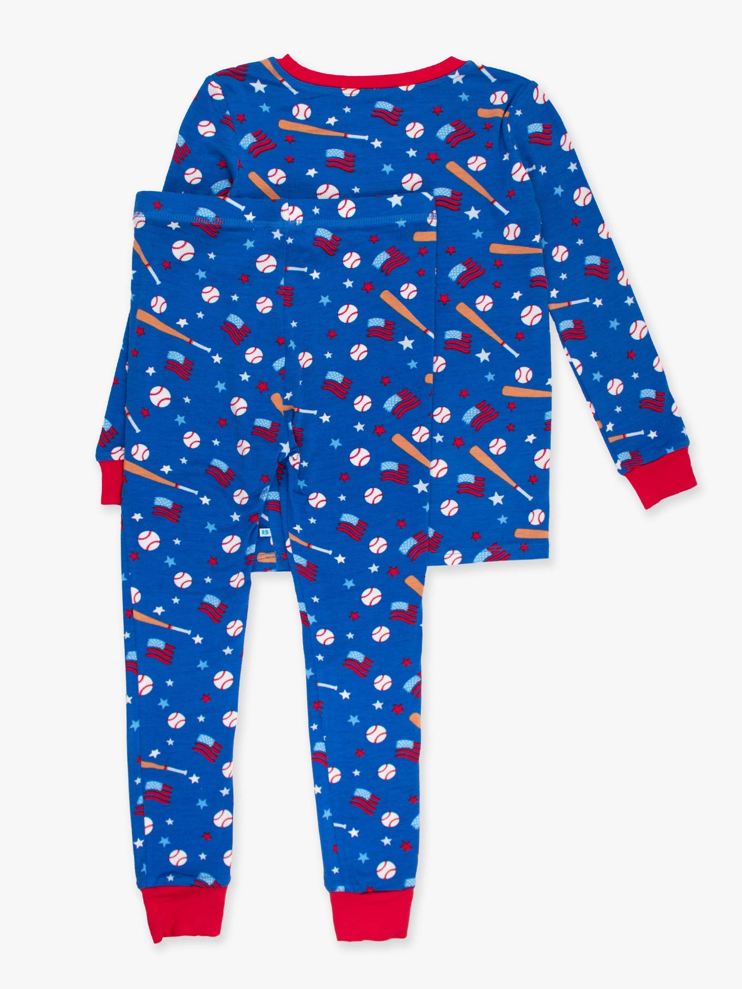 Boys Play Ball Bamboo Viscose Long Sleeve Pajama Set