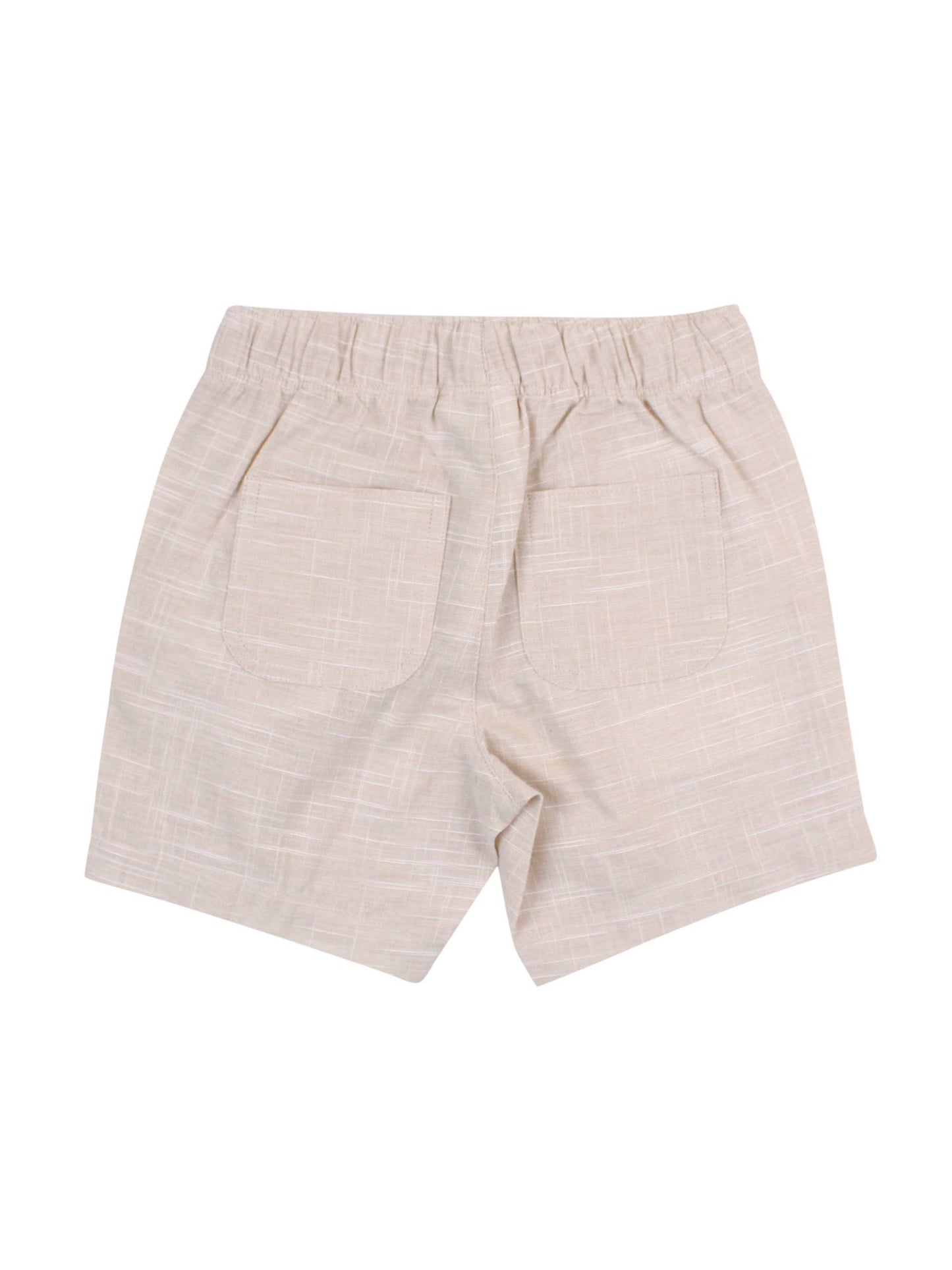 Boys Khaki Pull-on Shorts