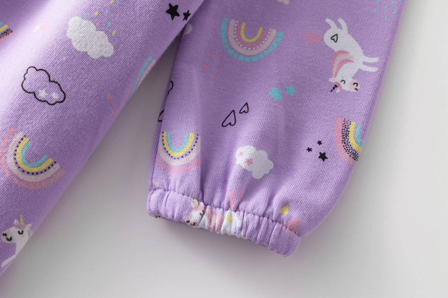 Unicorns and Rainbows Baby Sweatshirt Dress