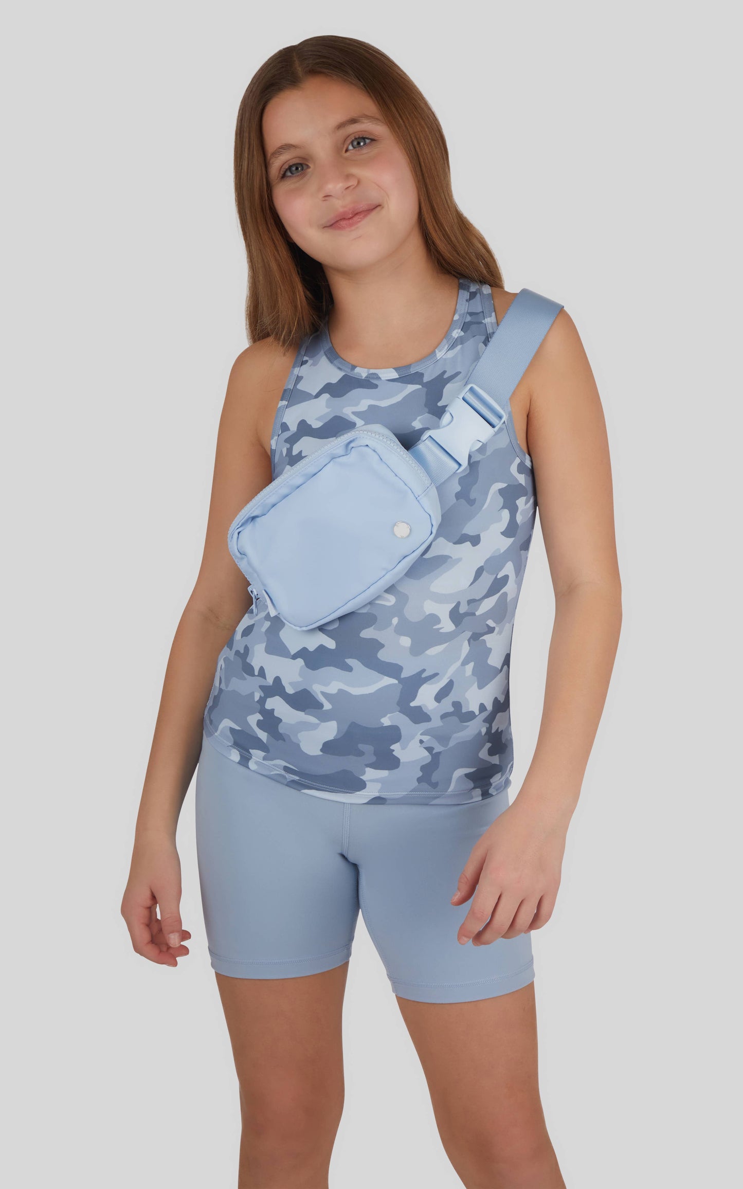 Tank, Bike Short, and Belt Bag -3 piece Set