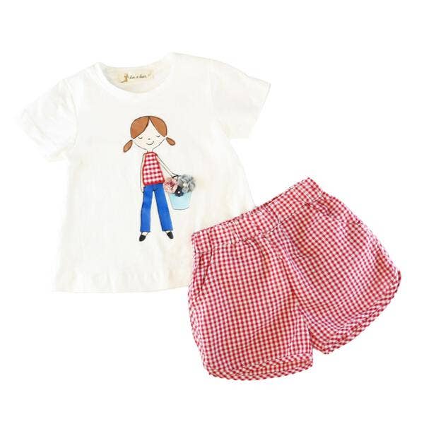 Red Checker Shorts