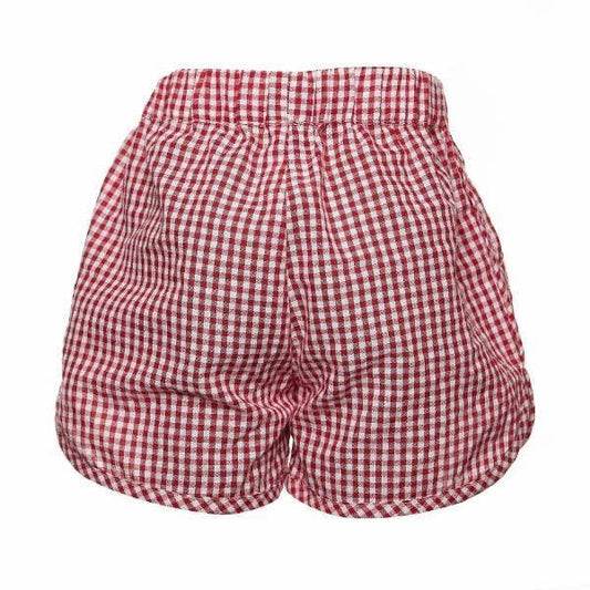 Red Checker Shorts