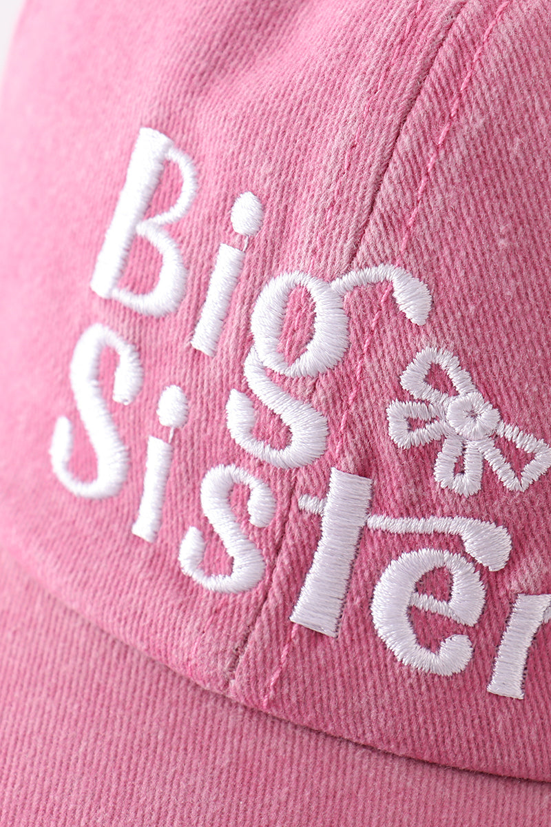 Big Sister/Little Sister Baseball Caps