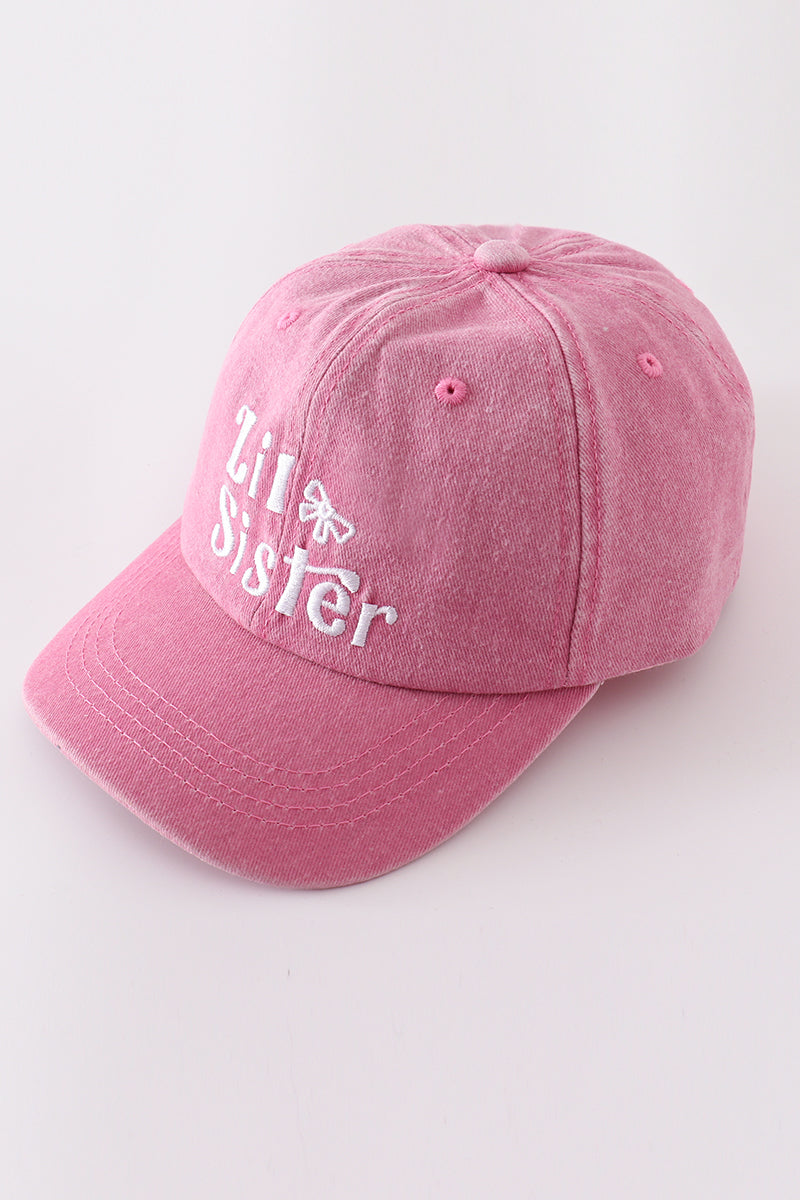 Big Sister/Little Sister Baseball Caps