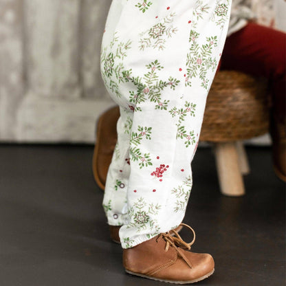 Holiday Snowflakes Baby Girl Jumpsuit