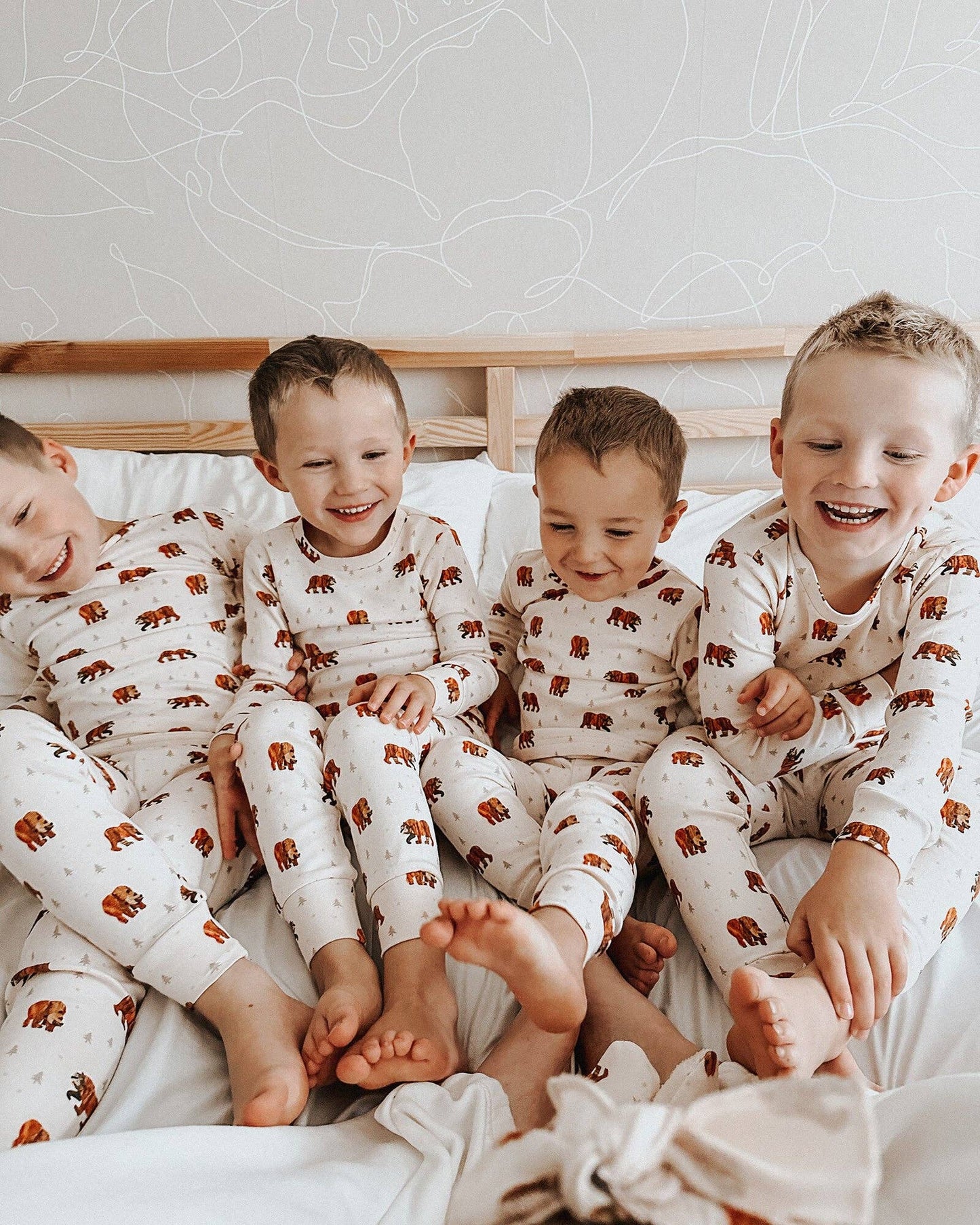 Brown Bear | Kids' Organic PJ Set
