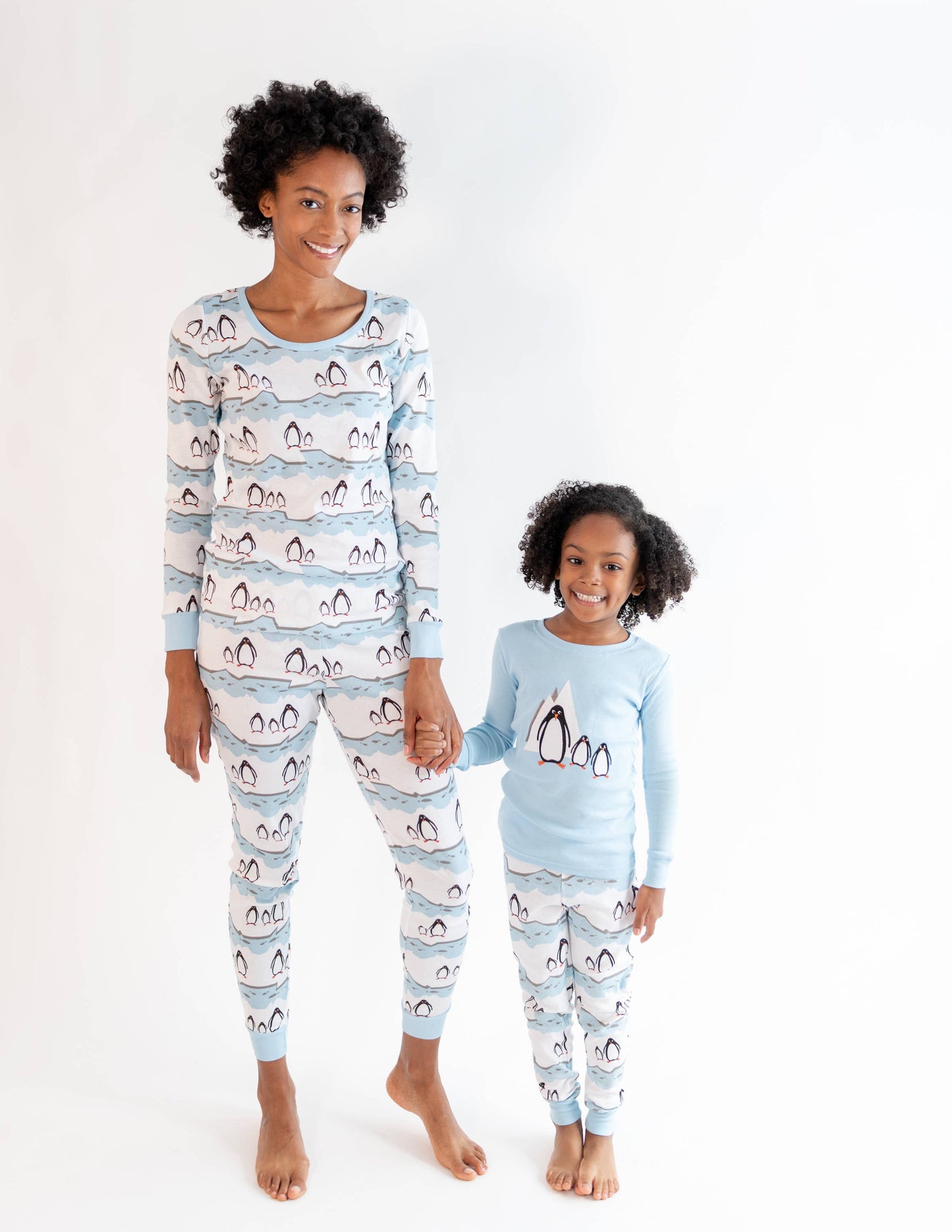 Kids Two Piece Cotton Pajamas Penguin