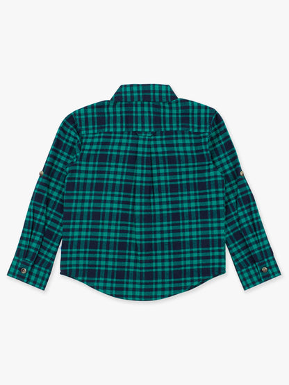 Hayden Plaid Long Sleeve Button Down Shirt
