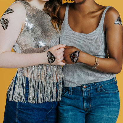 Mystic Moth MTL Tattoo Pair