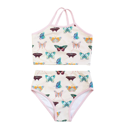 Wings of Paradise Butterflies Bikini Girls Swimsuit