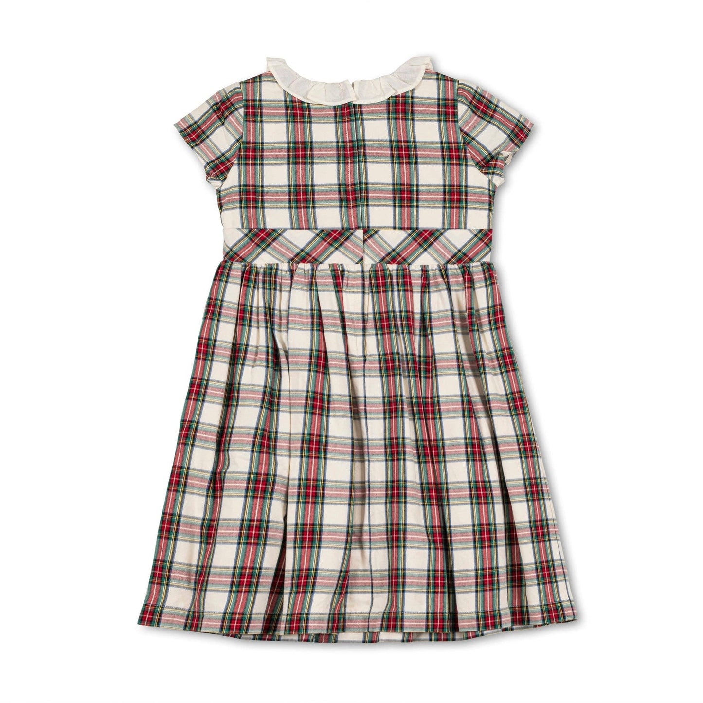 Ruffle Collar Organic Party Dress