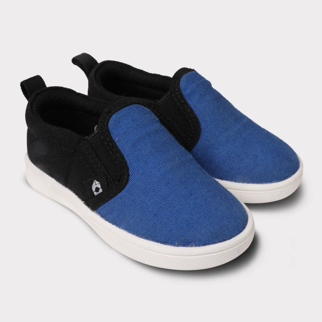 Rascal Hard Sole Boys Slip-On Crib Shoe