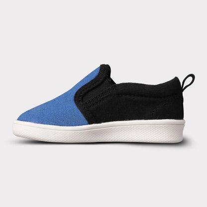 Rascal Hard Sole Boys Slip-On Crib Shoe