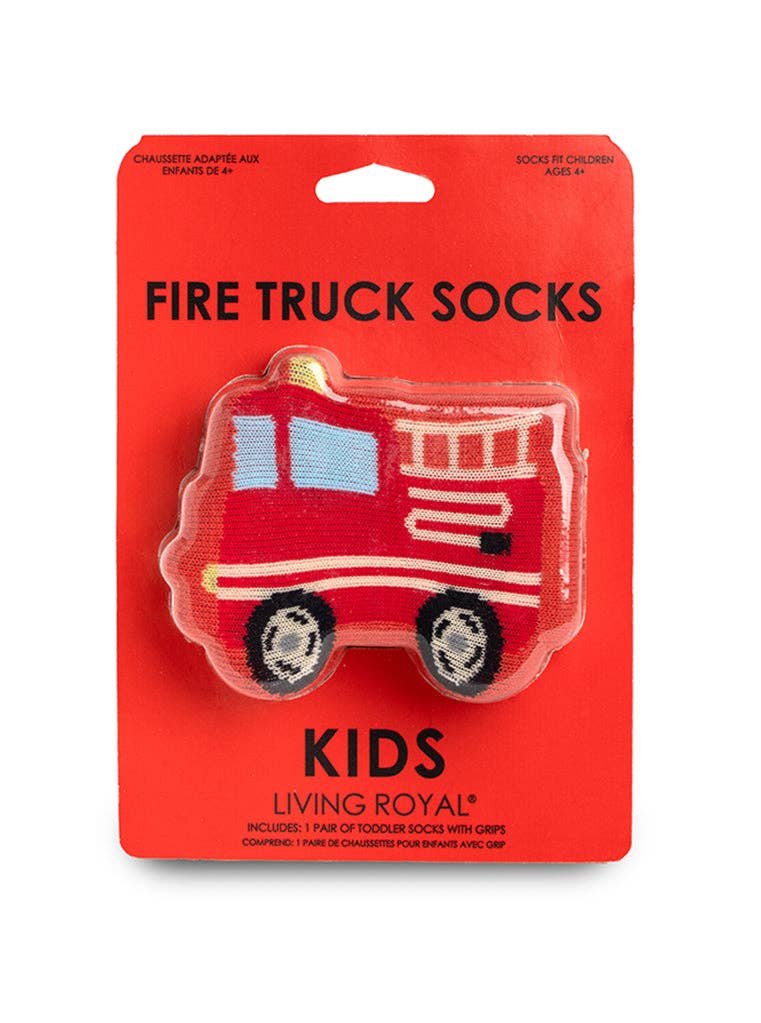 Fire Truck Socks