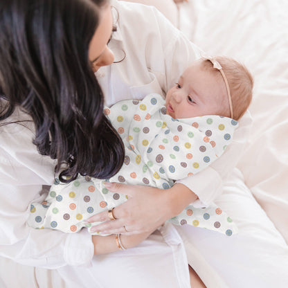 Swaddle Blanket Set Happy Baby Vibes