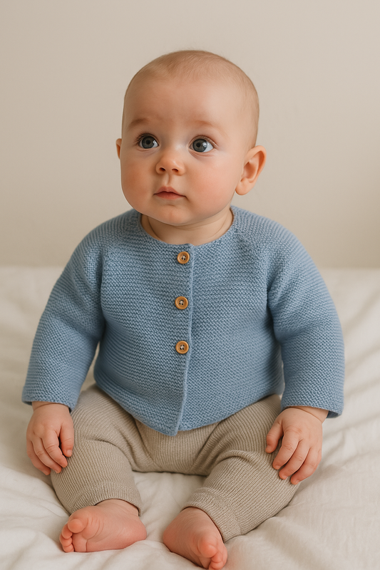 100% Cotton knit Baby Sweater