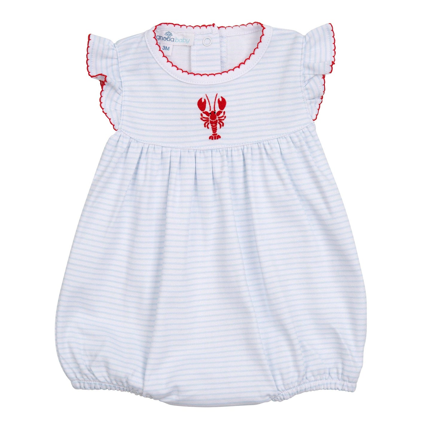 Lil' Snappers Flutters Bubble - Lobster Red