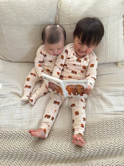 Brown Bear | Kids' Organic PJ Set