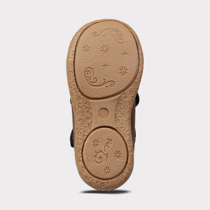 Amina Leather Girls Mary Jane Shoe