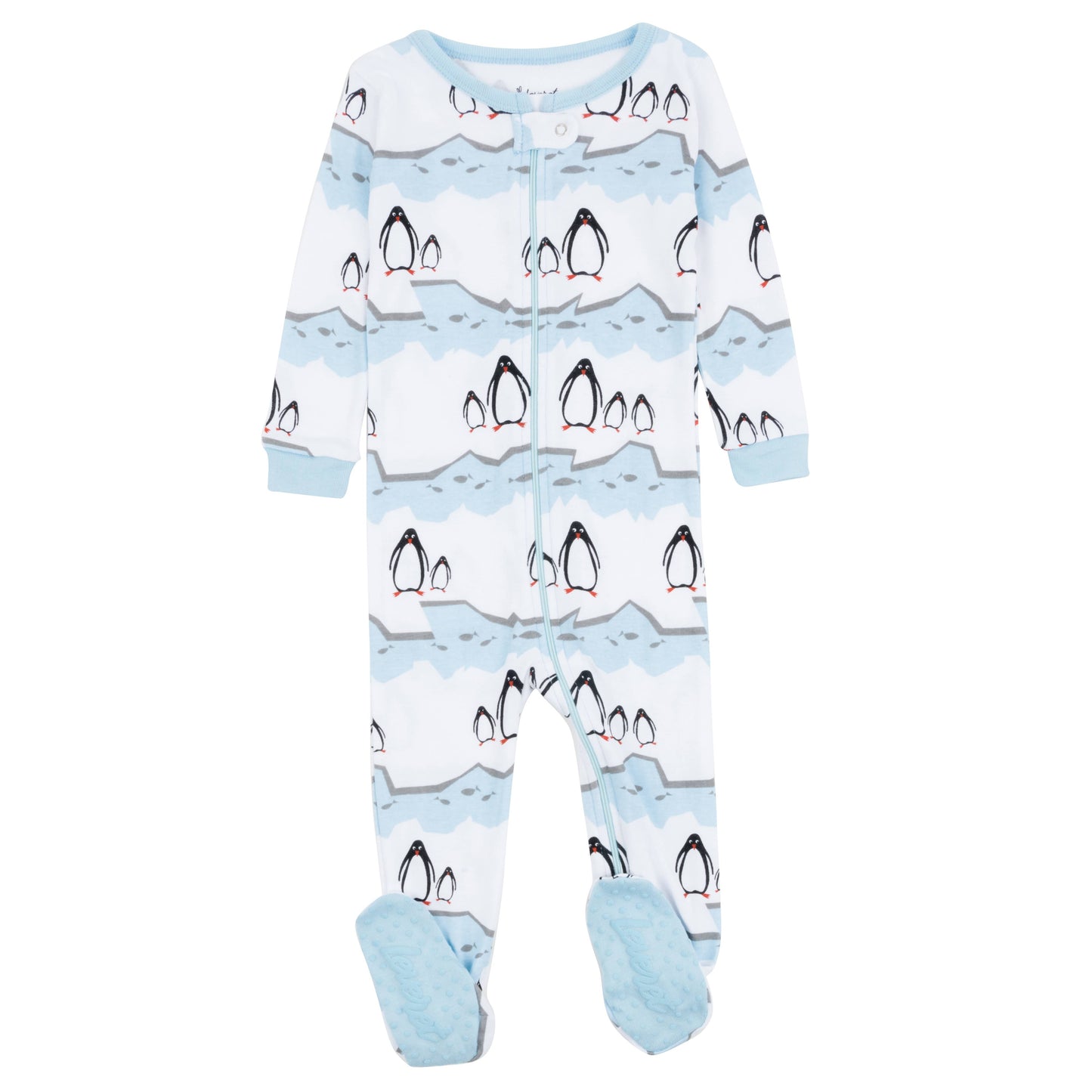 Kids Footed Cotton Pajama Penguin