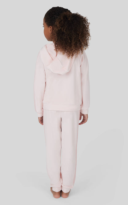 Velour Shimmer Hoodie and Jogger Set