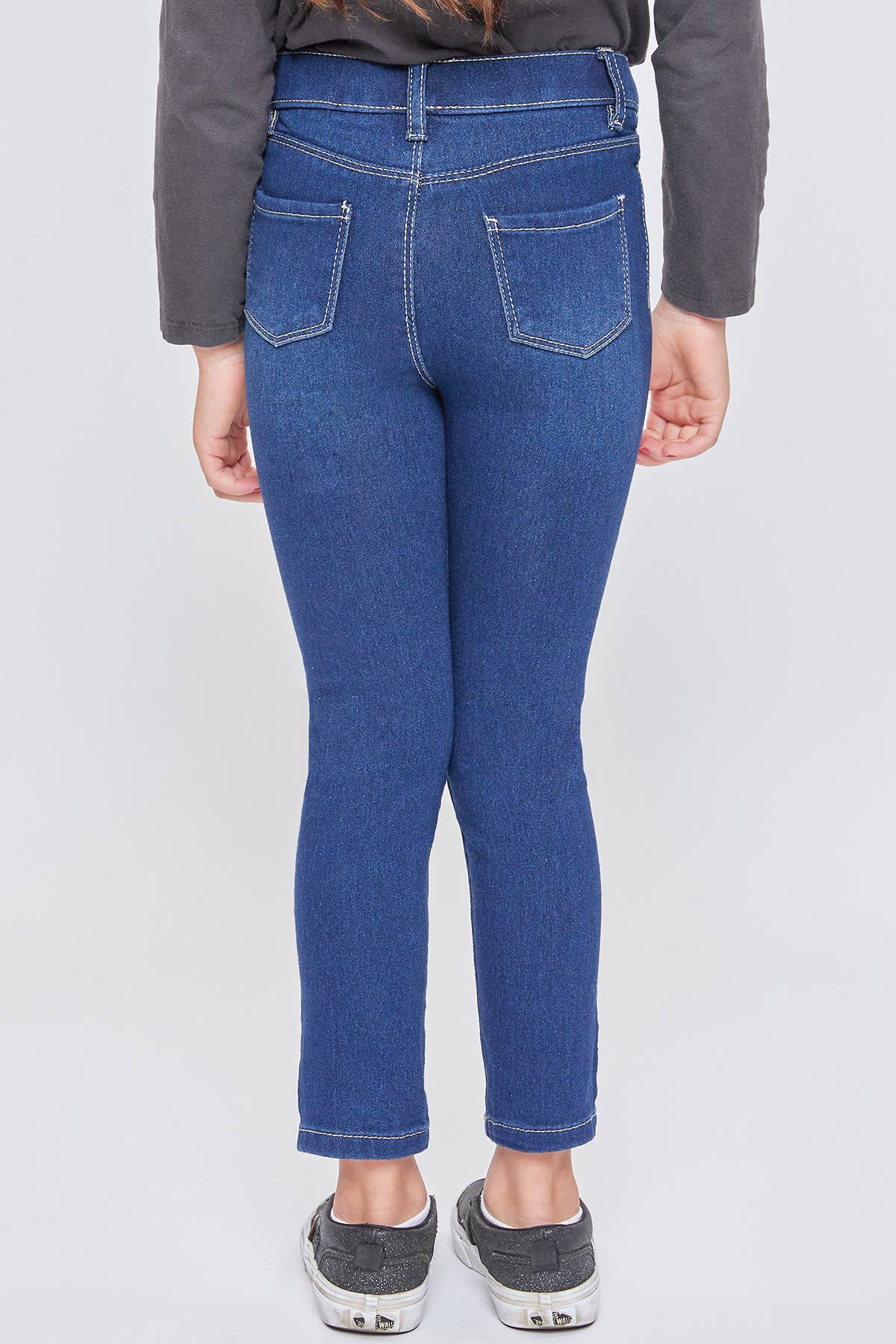 Faux Front Pull On Skinny Jean