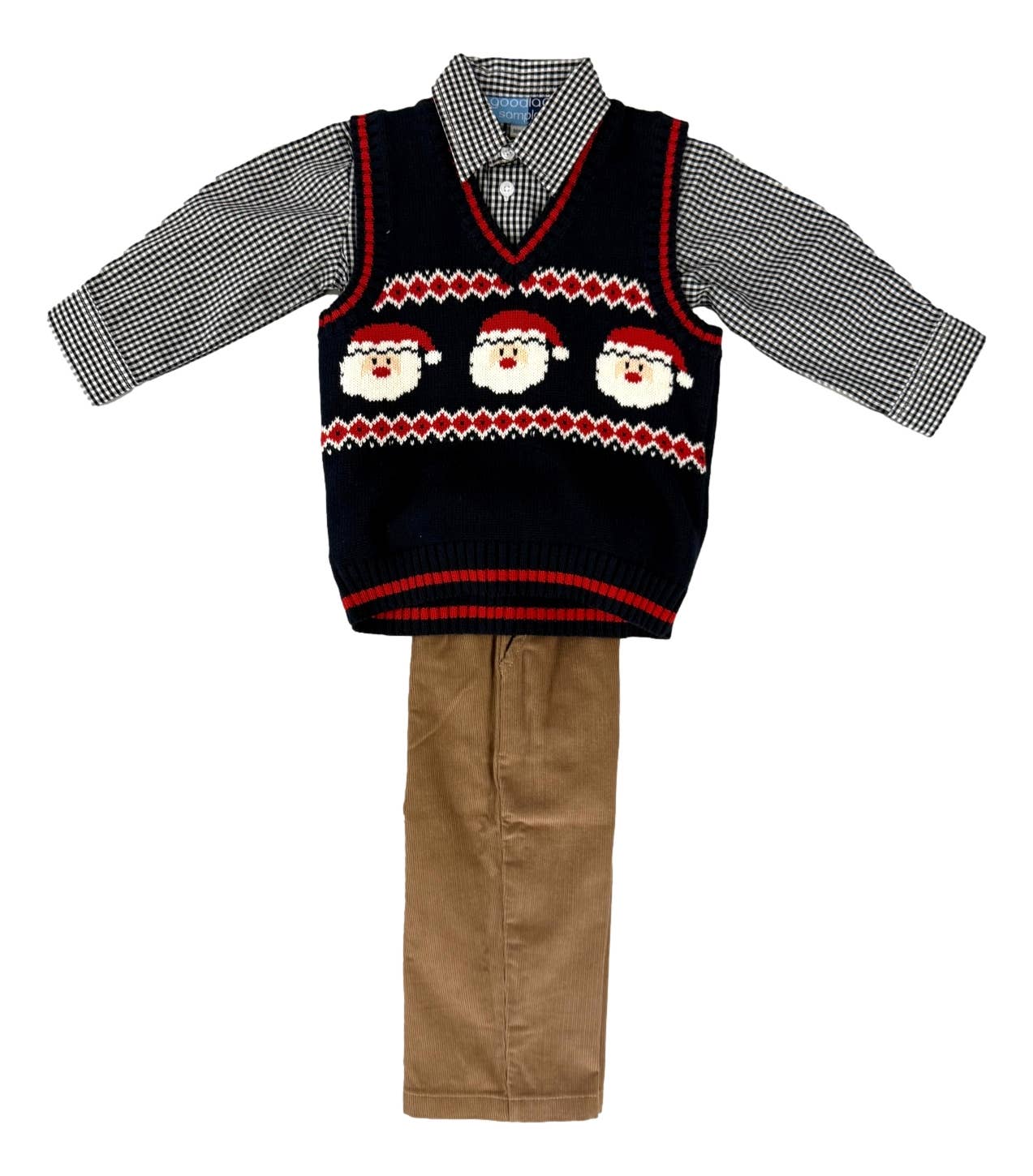 Santa Vest 3 Piece Set
