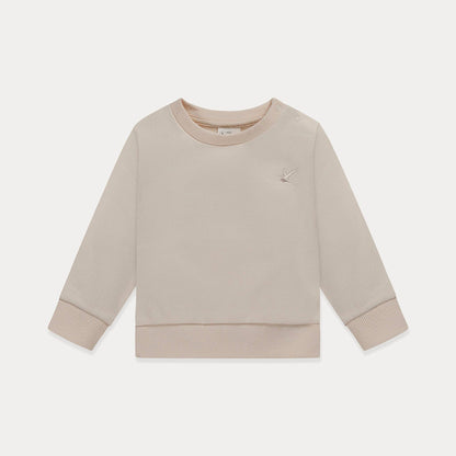 Fleece Cotton Crewneck Infant Sweatshirt