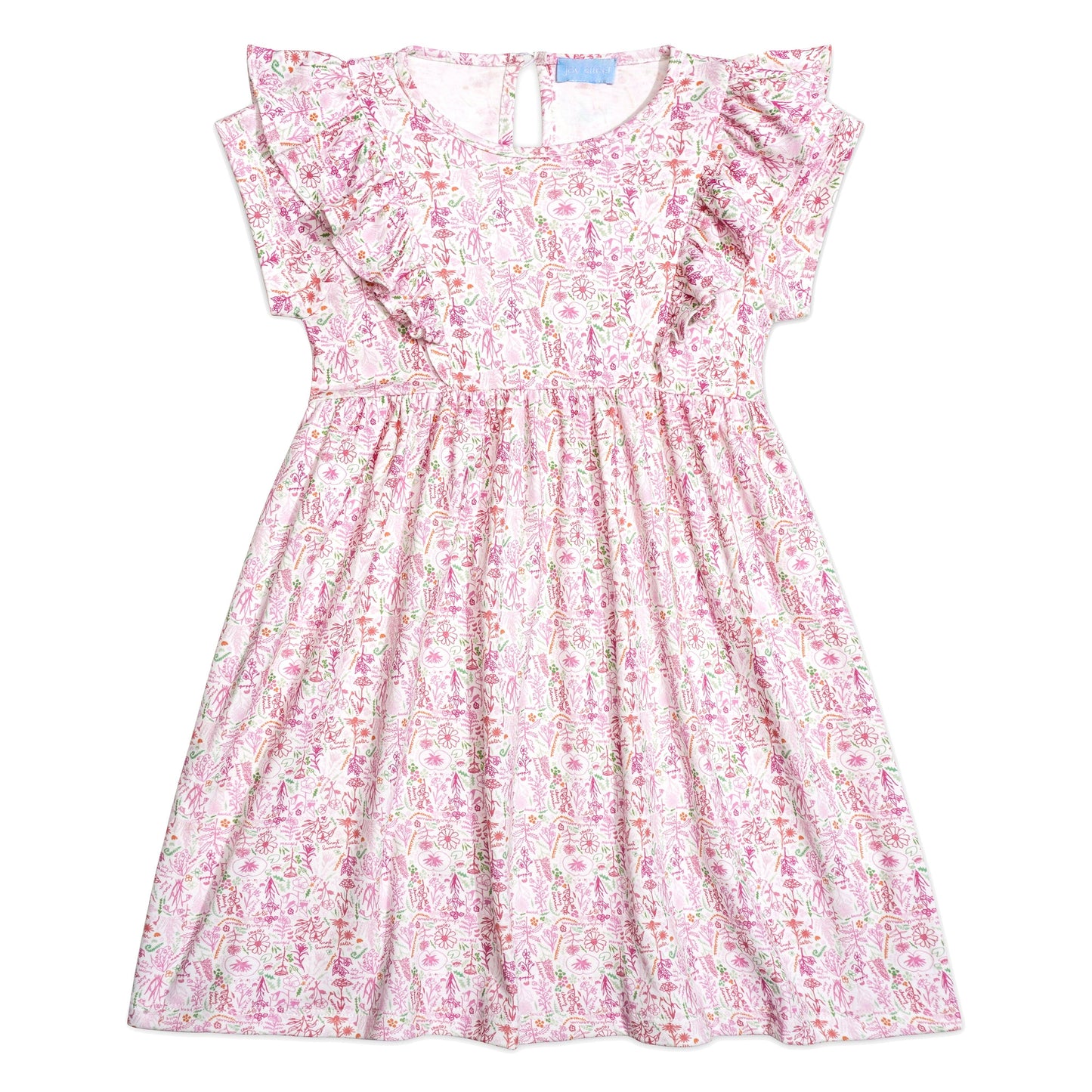 Pink Birth Flowers Lily Play Dress