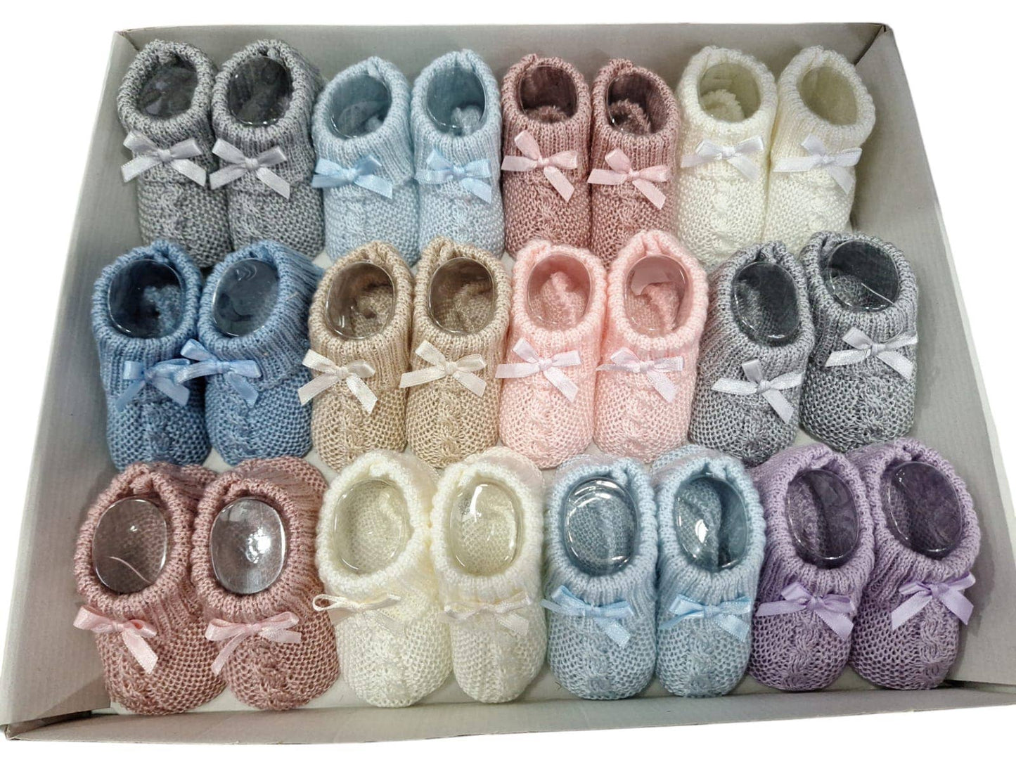Knit Baby Booties