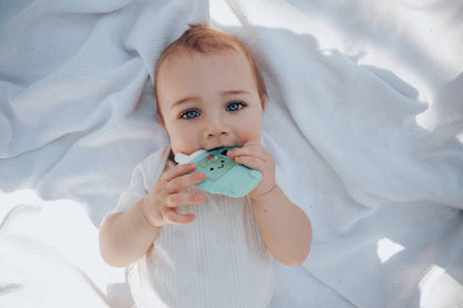 *NEW OPTION* Sweetie Shake Plus™ - Teething + Rattle Toy: Croissant