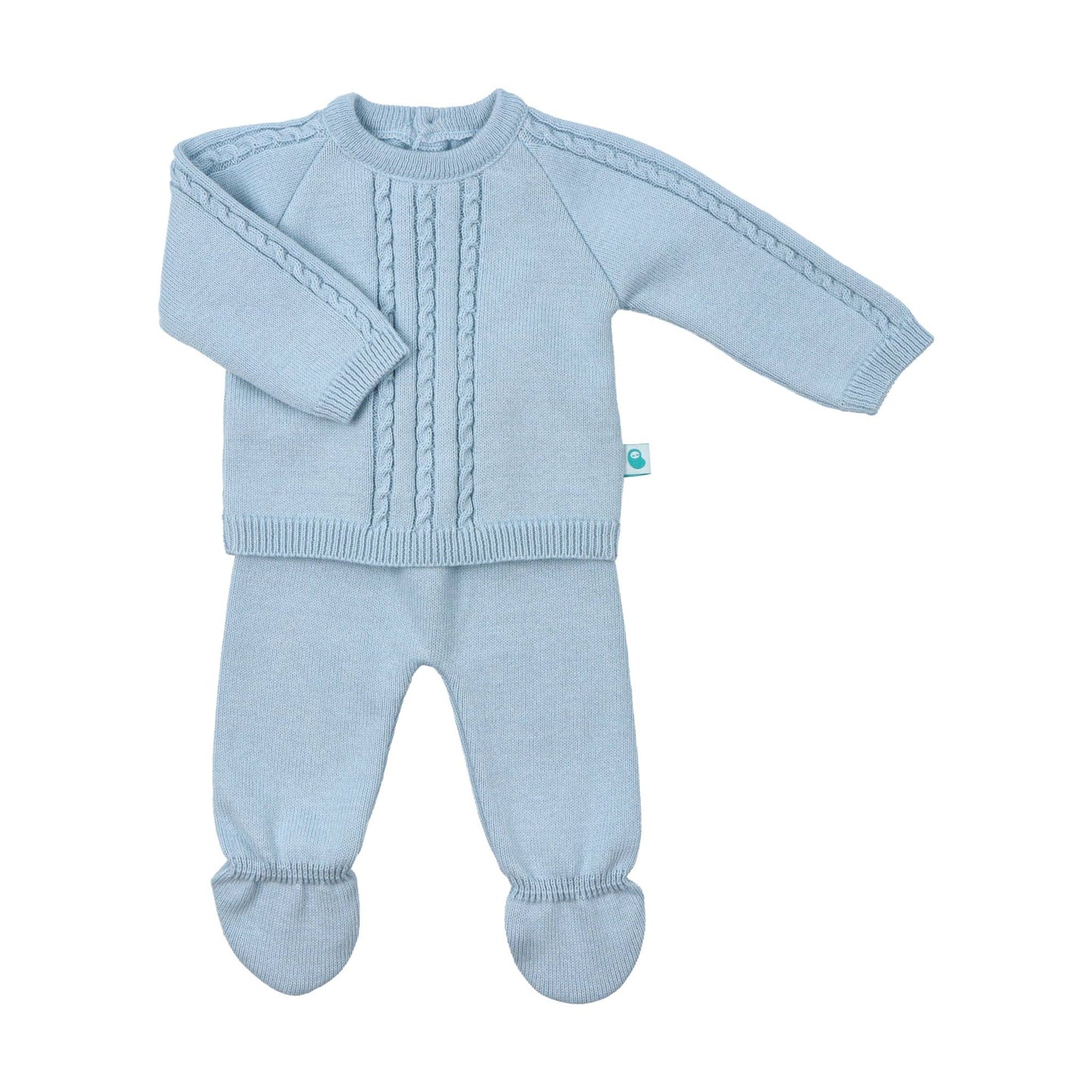 Baby Cotton Knitted Sweater and Pants Set