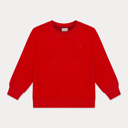 Fleece Cotton Crewneck Infant Sweatshirt