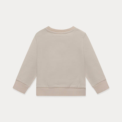 Fleece Cotton Crewneck Infant Sweatshirt