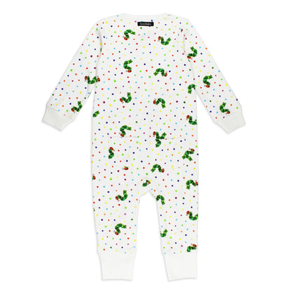 Caterpillar | Organic Zipper Romper